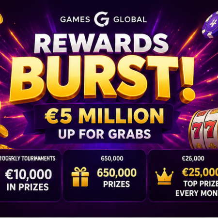 Rewards BURST! Brings €5 Million in Prizes to Games Global Casino Players