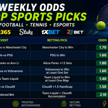 Major Football, Tennis and Esports Action Brings August to a Thrilling Close