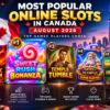 Most Popular Online Slots in Canada August 2026: Top Games Players Chose