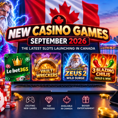 New Casino Games September 2026: The Latest Slots Launching in Canada